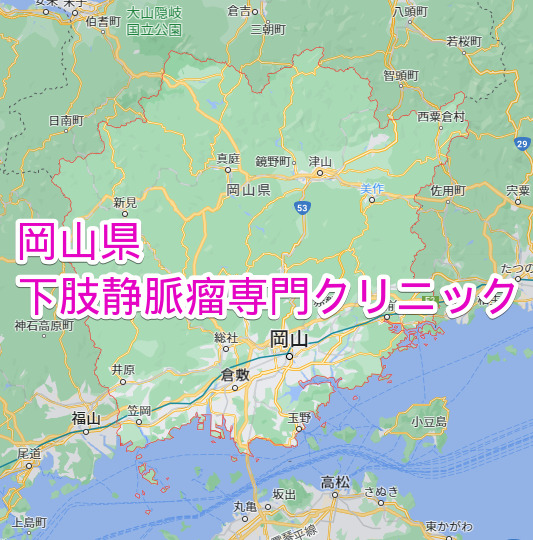 岡山県 下肢静脈瘤専門クリニック