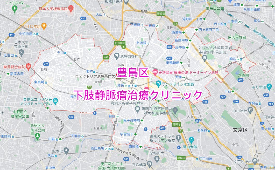 豊島区 下肢静脈瘤治療クリニック病院