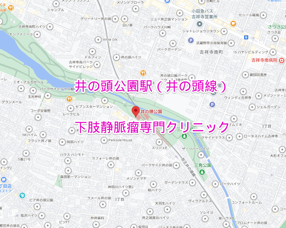 井の頭公園駅（京王井の頭線）下肢静脈瘤専門クリニック