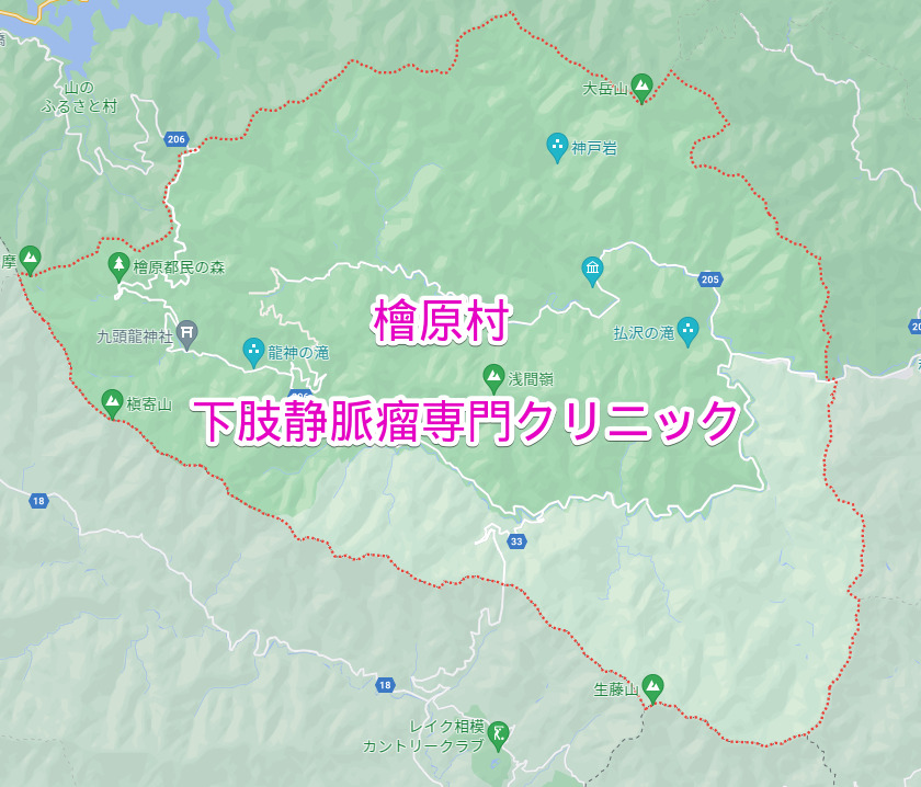 檜原村の下肢静脈瘤専門クリニック