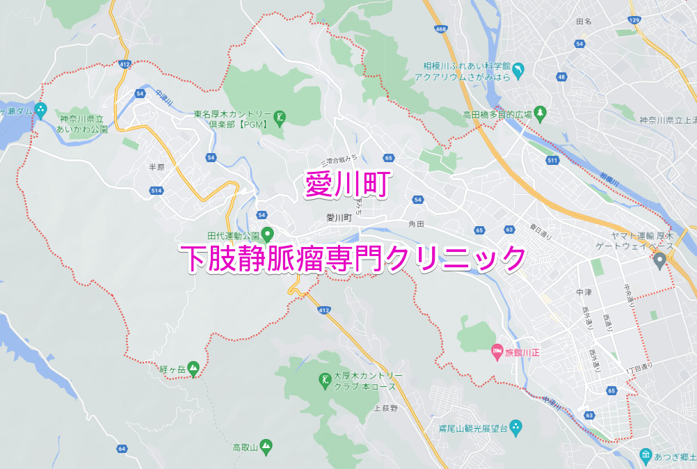 神奈川県愛川町の下肢静脈瘤専門クリニック