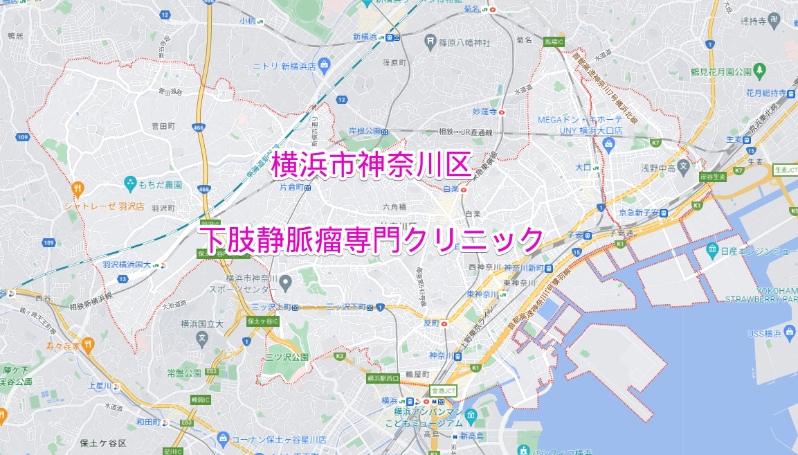横浜市神奈川区の下肢静脈瘤専門クリニック