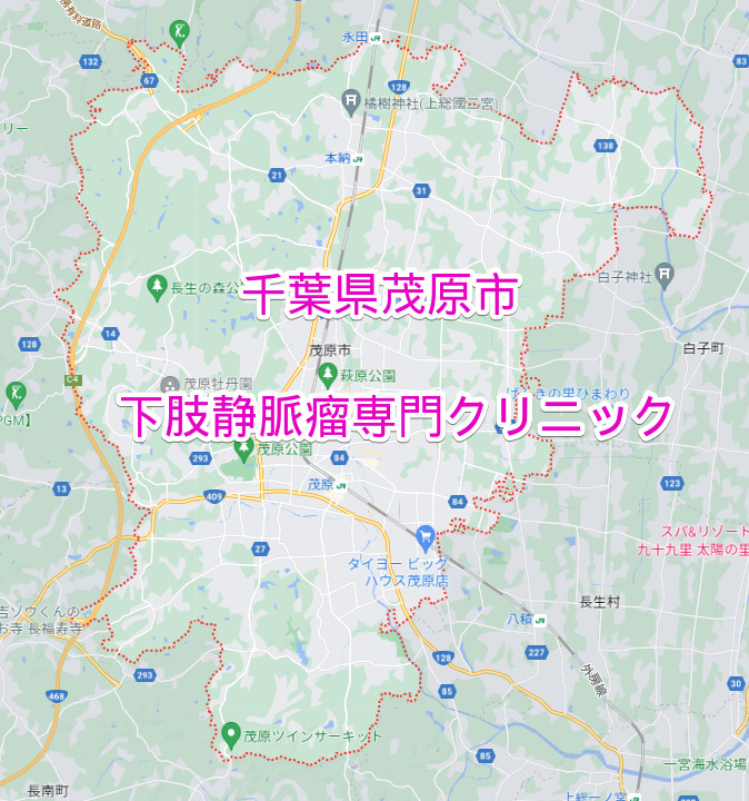 千葉県茂原市の下肢静脈瘤専門クリニック