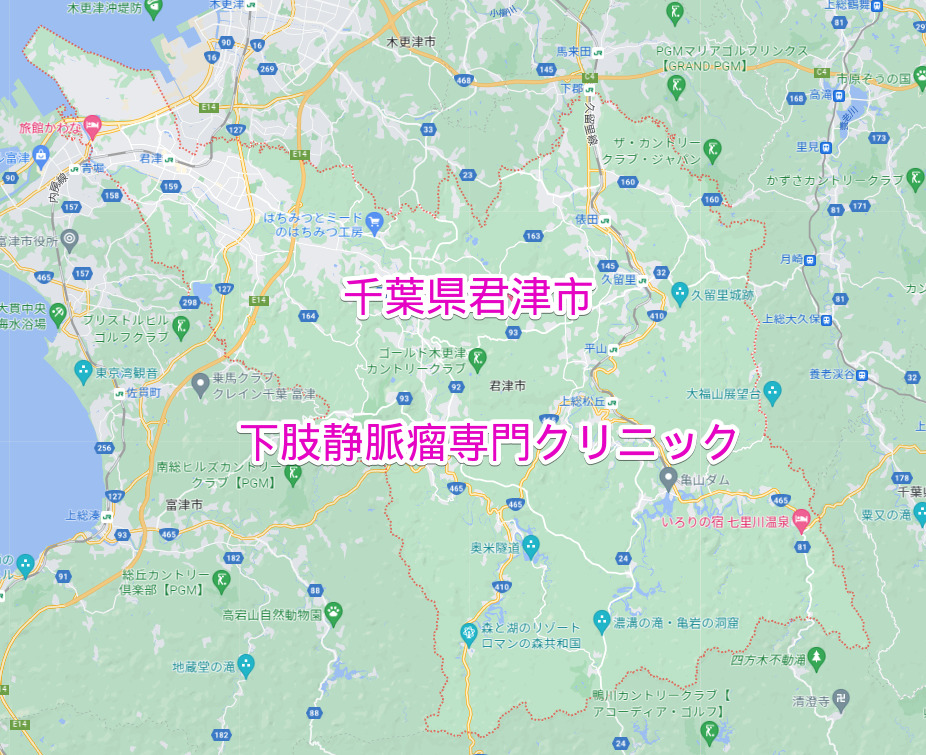千葉県君津市の下肢静脈瘤専門クリニック