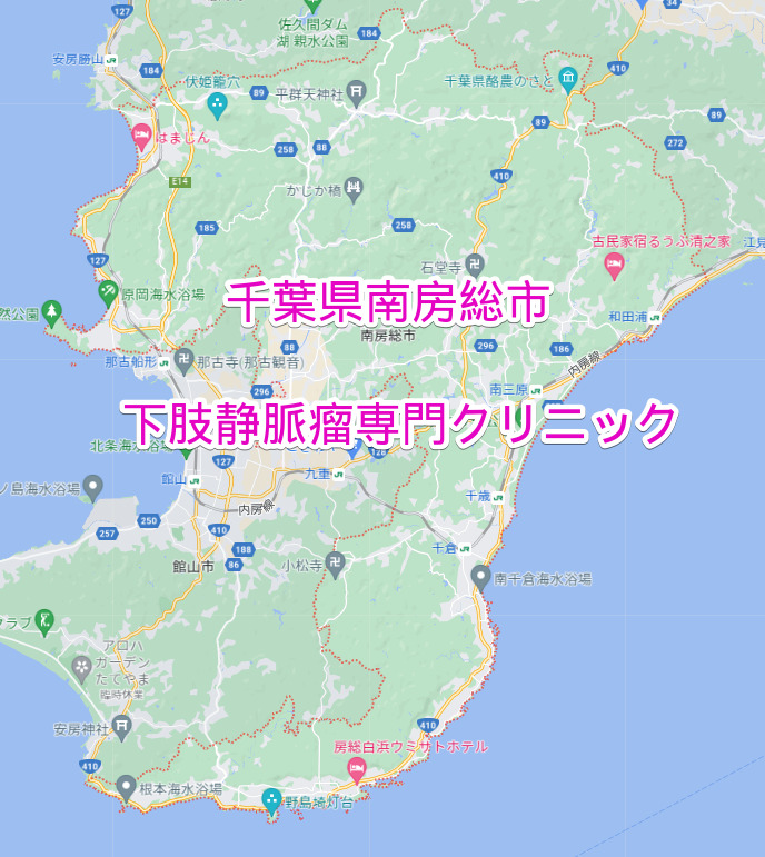 千葉県南房総市の下肢静脈瘤専門クリニック
