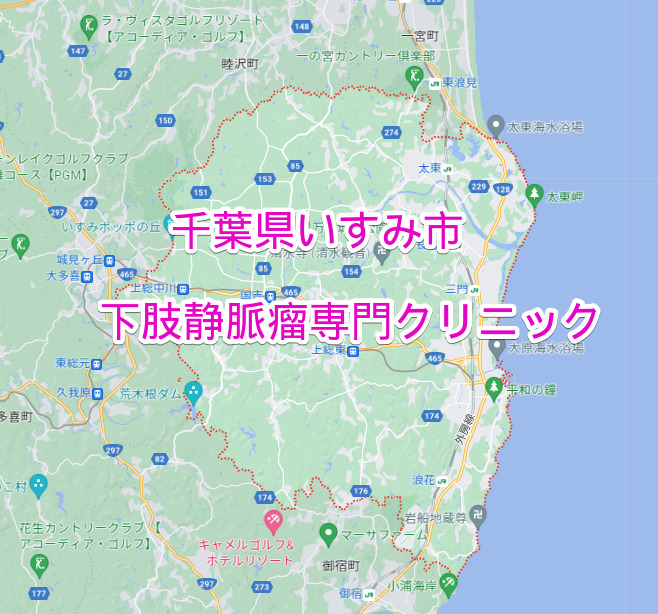 千葉県いすみ市の下肢静脈瘤専門クリニック